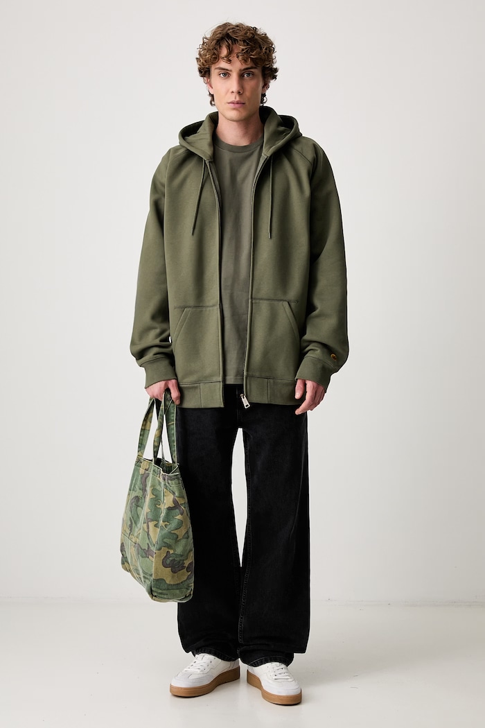 Carhartt WIP Hooded Chase zip-up sweatshirt with cotton Men's — photo 2