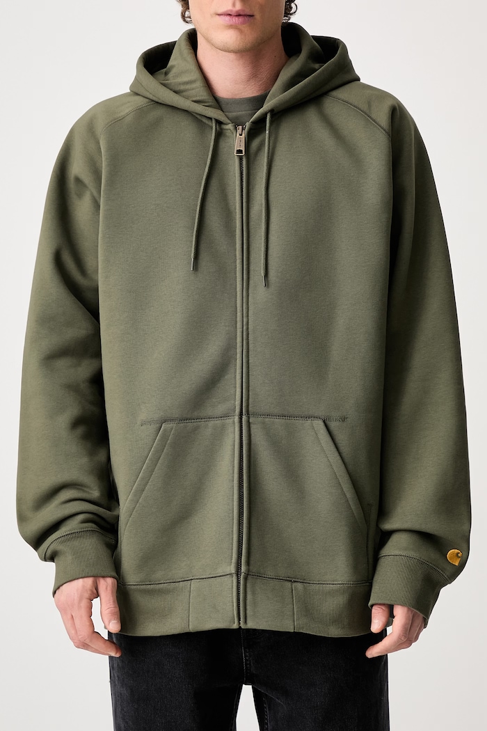 Carhartt WIP Hooded Chase zip-up sweatshirt with cotton Men's — photo 5
