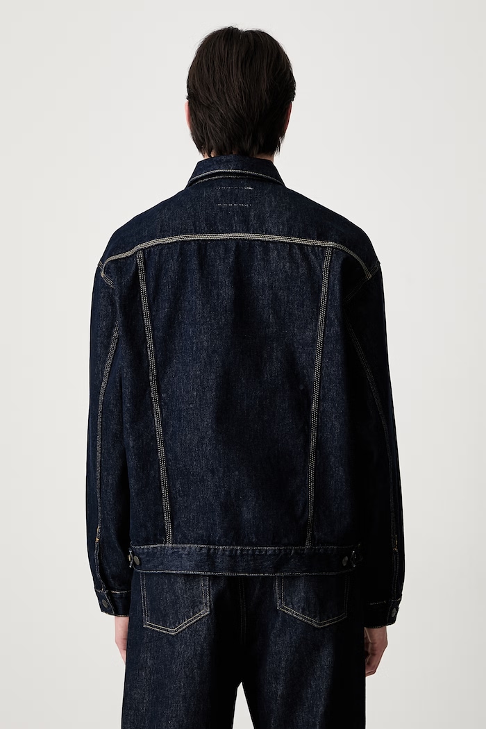 Carhartt WIP Helston short jacket denim Men's — photo 3