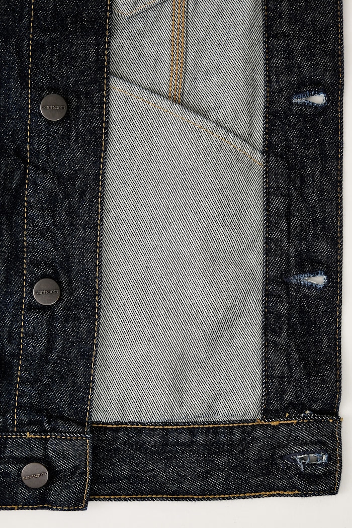 Carhartt WIP Helston short jacket denim Men's — photo 6