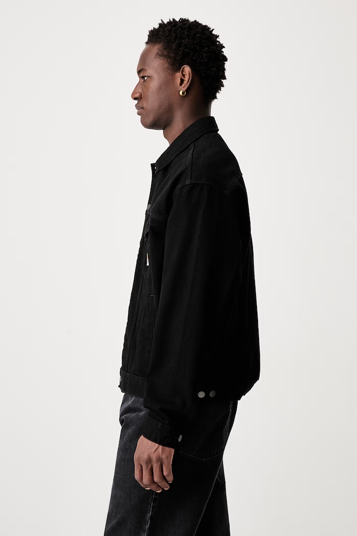 Carhartt WIP Helston short jacket denim Men's — photo 2