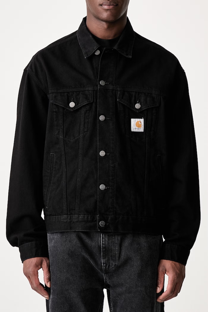 Carhartt WIP Helston short jacket denim Men's — photo 4