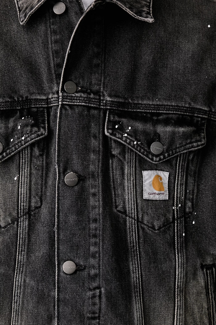Carhartt WIP Helston short jacket denim Men's — photo 5