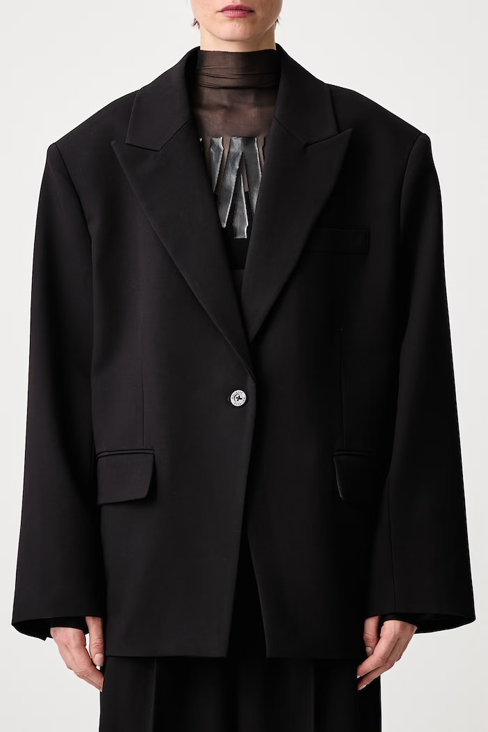 WRSTBHVR MADDEN V2 single-breasted suit jacket with viscose Women's — photo 5