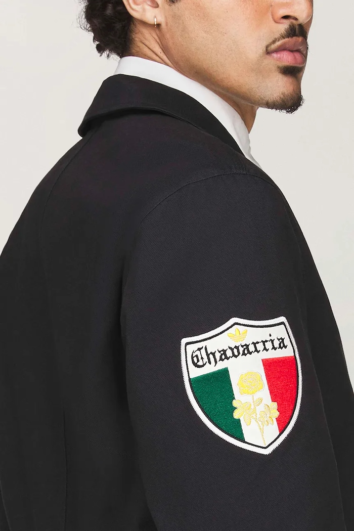 adidas Originals x Willy Chavarria single-breasted suit jacket cotton Men's — photo 4