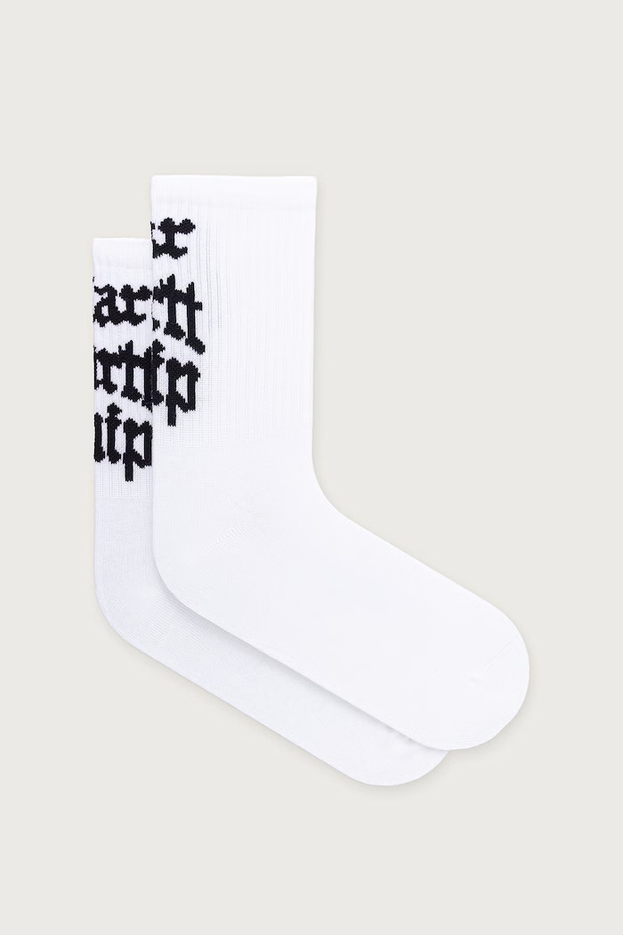 Carhartt WIP Blackletter Socks cotton Women's
