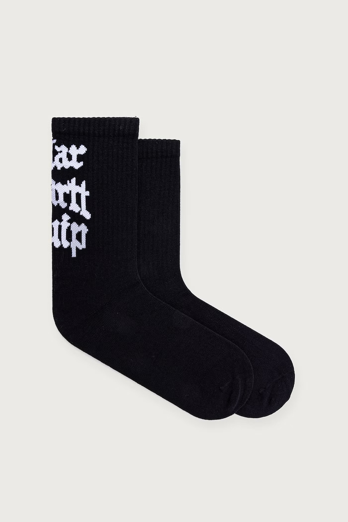 Carhartt WIP Blackletter Socks cotton Women's