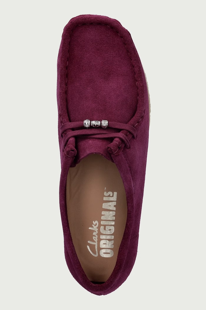 Clarks Originals Wallabee moccasins on a platform Women's suede — photo 4