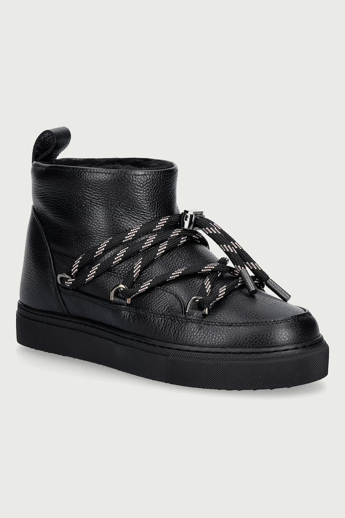 Inuikii Full Leather Gloss snow boots Women's leather