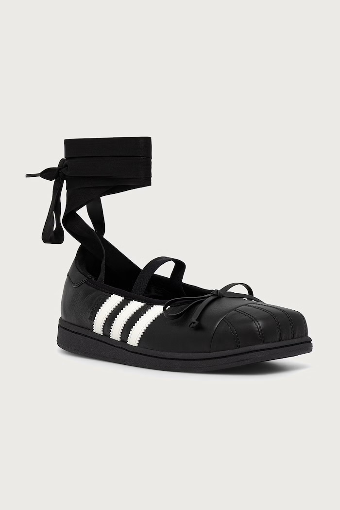 adidas Originals Superstar SQ Ballet Adiluna x Jennie ballet flats