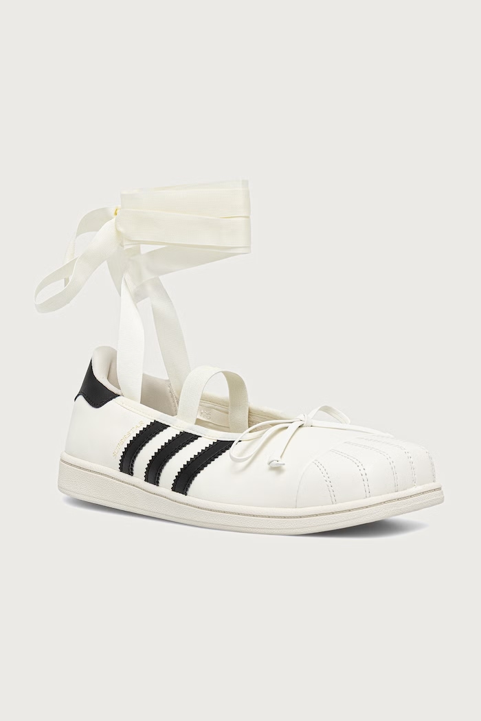 adidas Originals Superstar SQ Ballet Adiluna x Jennie ballet flats