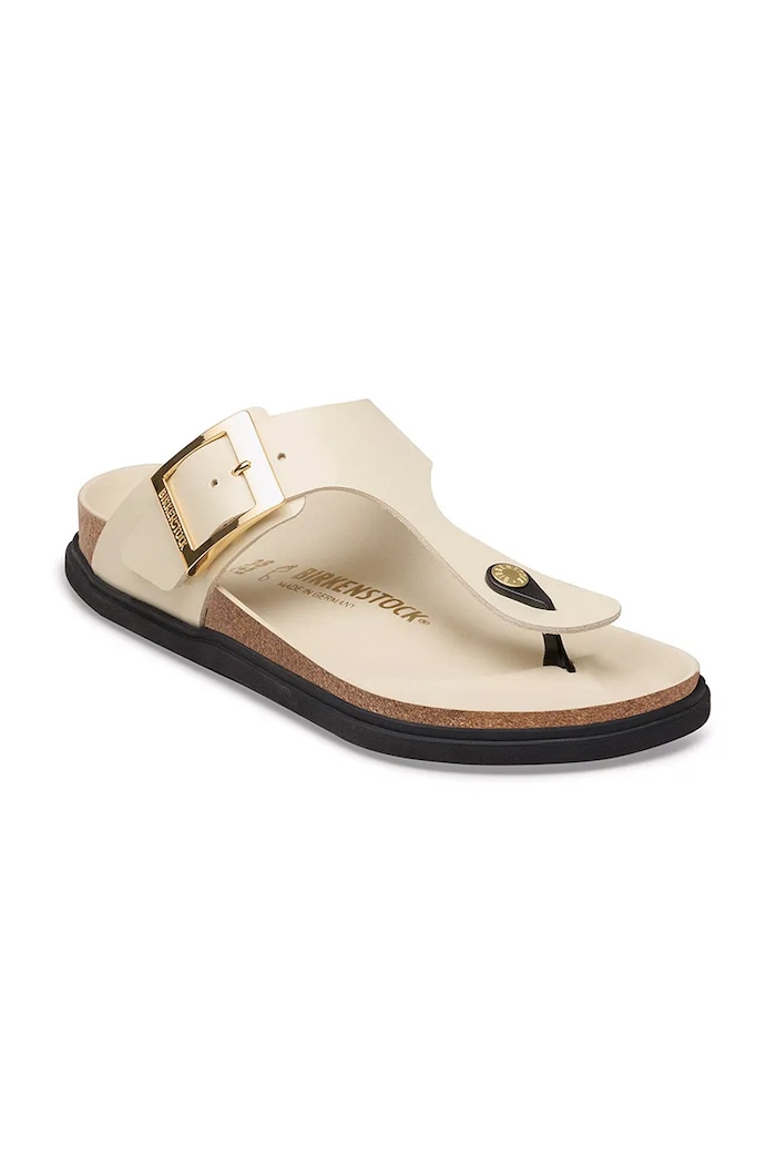 Birkenstock Gizeh DB LENA flip-flops flat heeled Women's leather — photo 2