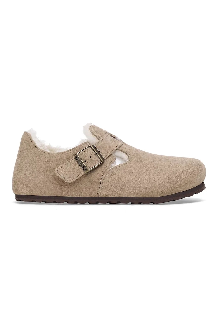 Birkenstock London Shearling LEVE dress shoes Women's suede