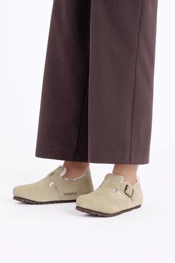 Birkenstock London Shearling LEVE dress shoes Women's suede — photo 6