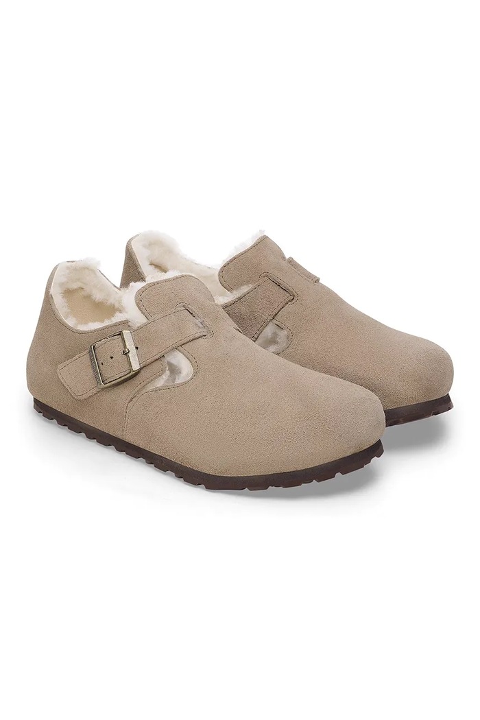 Birkenstock London Shearling LEVE dress shoes Women's suede — photo 3