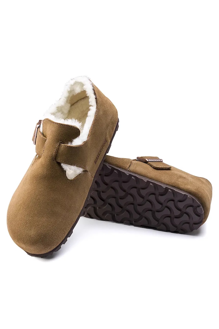Birkenstock London Shearling LEVE dress shoes Women's suede — photo 4