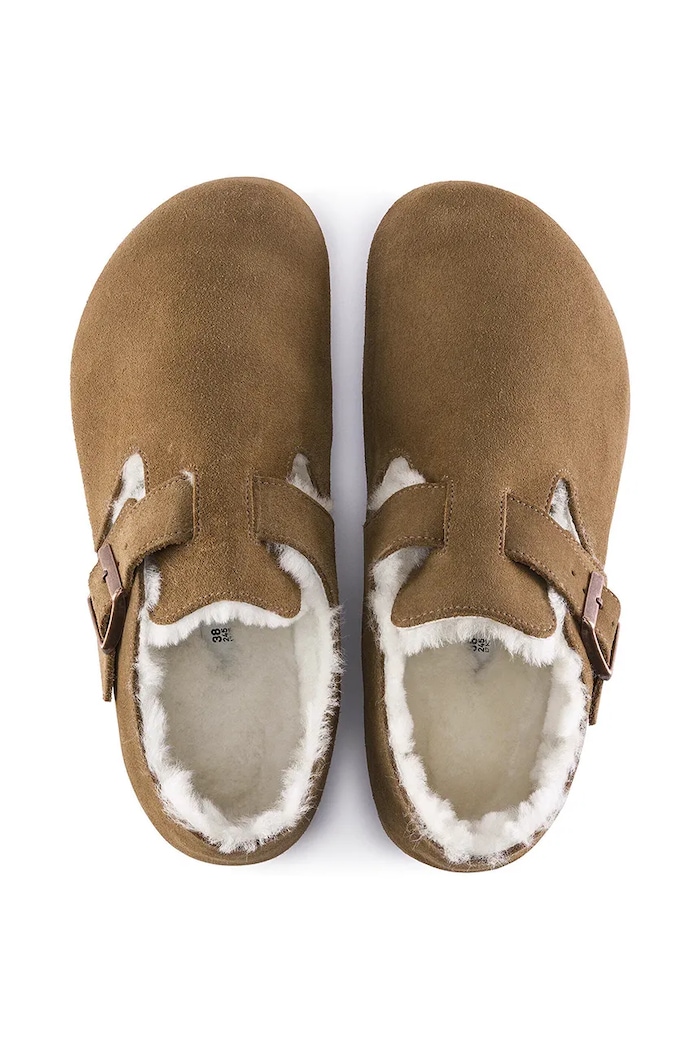 Birkenstock London Shearling LEVE dress shoes Women's suede — photo 5