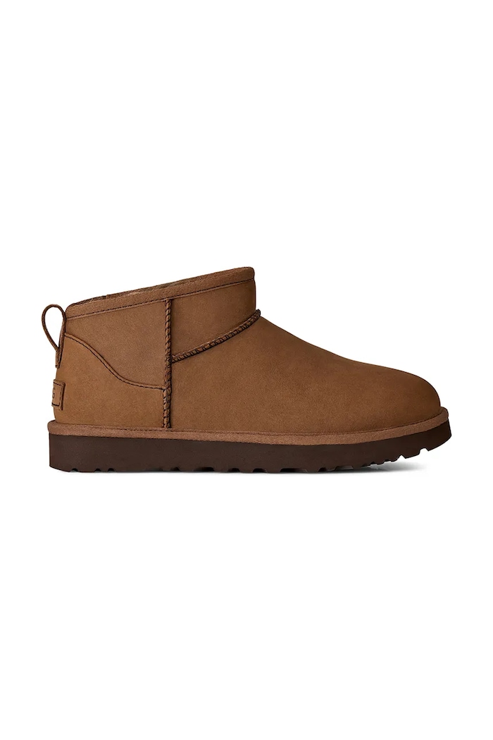 UGG W Classic Ultra Mini Nubuck snow boots Women's nubuck