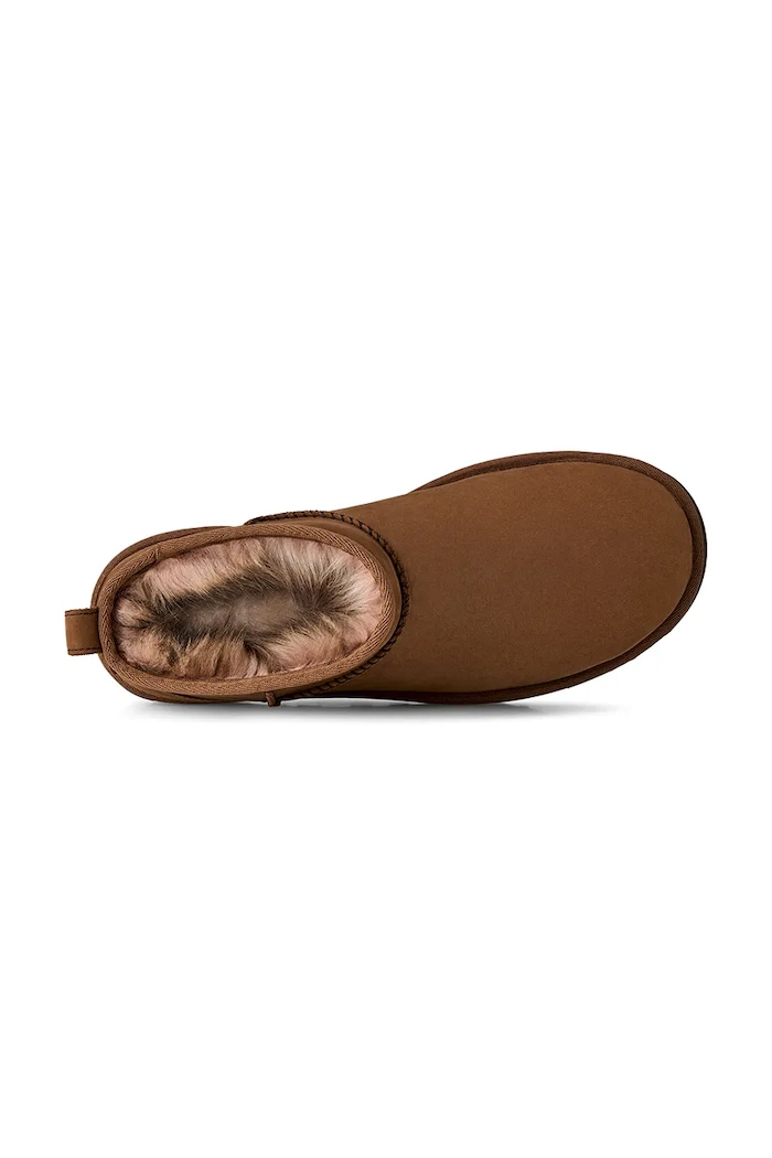 UGG W Classic Ultra Mini Nubuck snow boots Women's nubuck — photo 5
