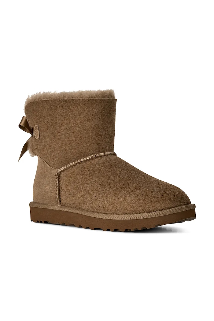 UGG W Mini Bailey Bow II snow boots Women's suede — photo 2