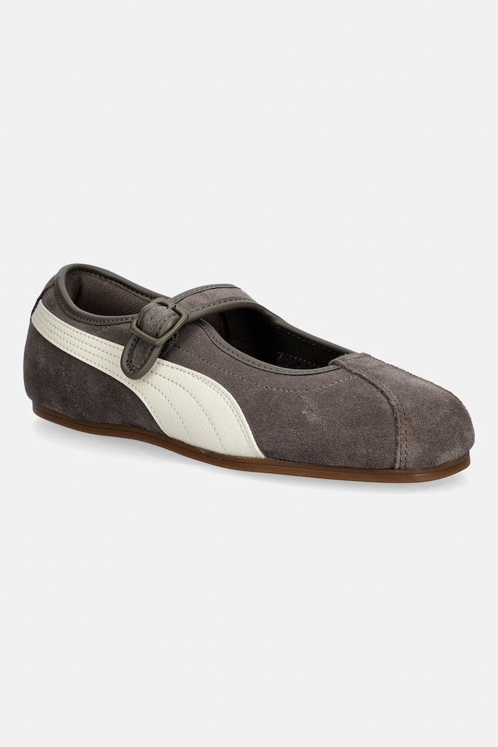 Puma Tacklette suede ballet flats