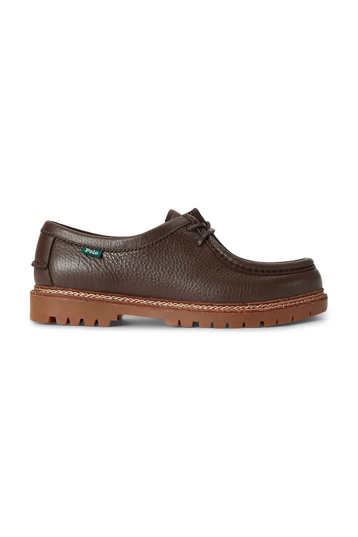 Polo Ralph Lauren Jett Apron dress shoes men's leather