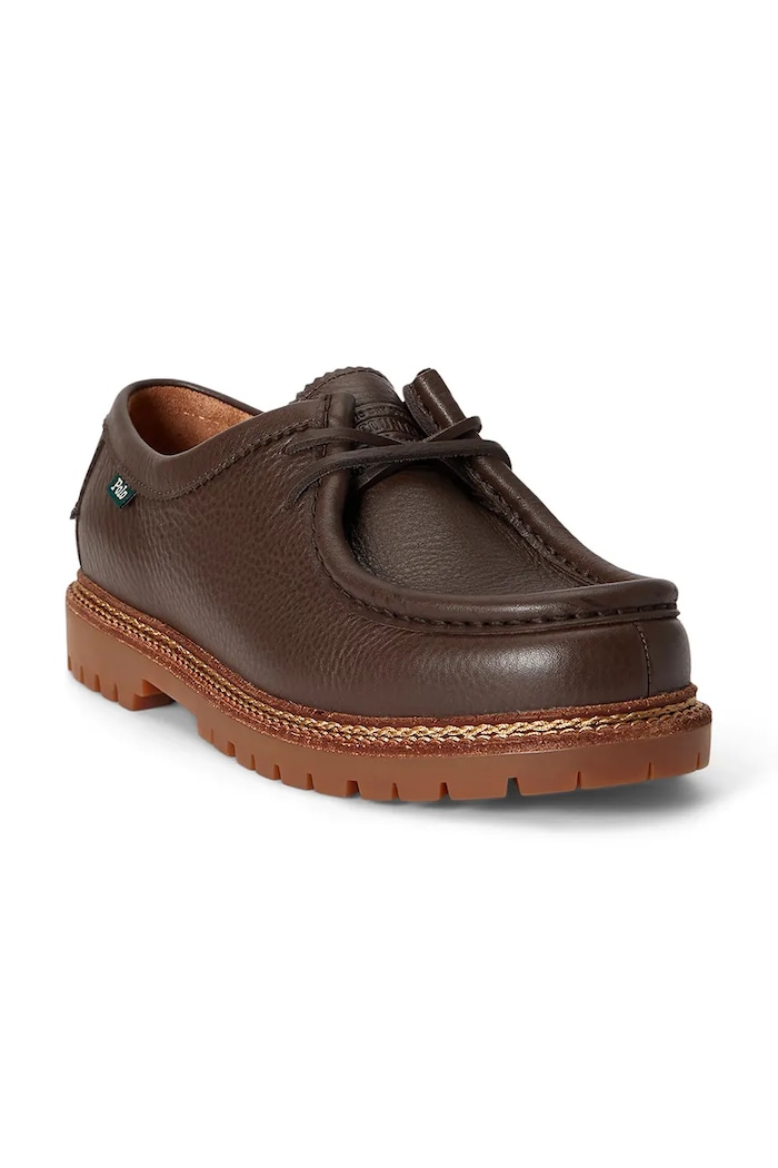 Polo Ralph Lauren Jett Apron dress shoes men's leather — photo 2