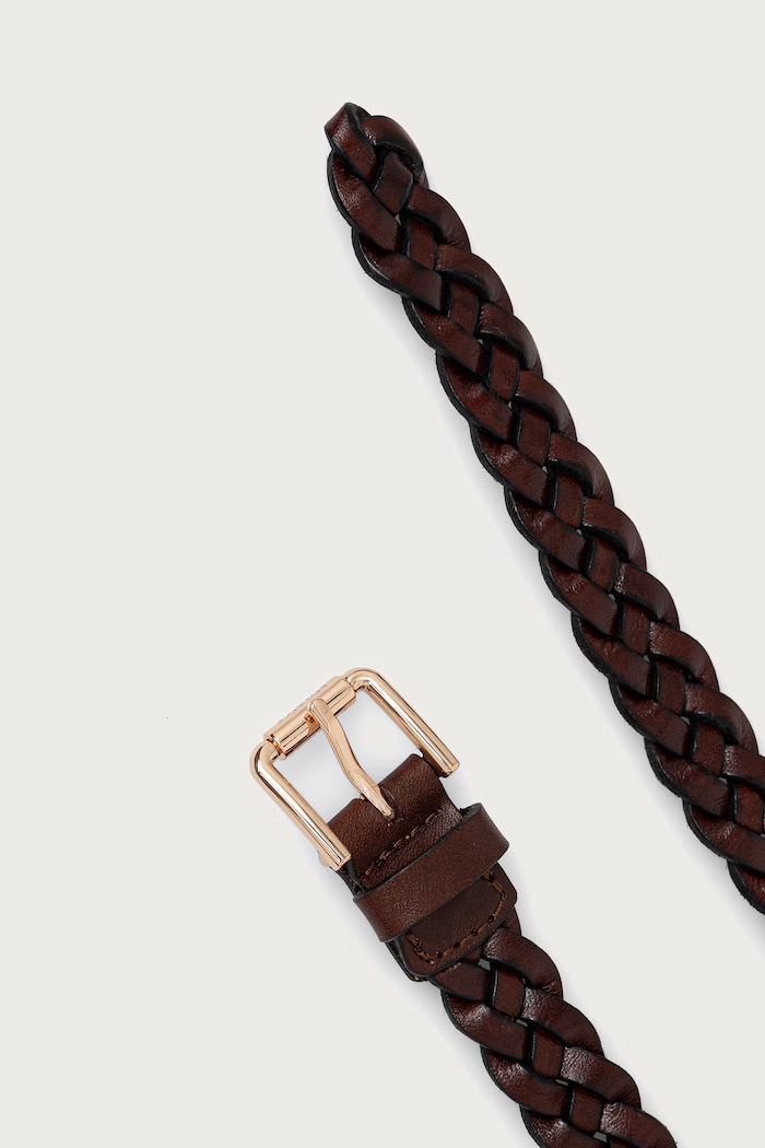 Max Mara braided belt leather Women's — photo 2