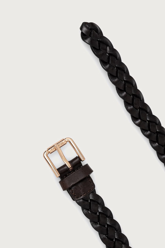 Max Mara braided belt leather Women's — photo 2