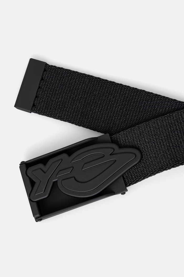 Y-3 LOGO BELT braided belt Men's — photo 2