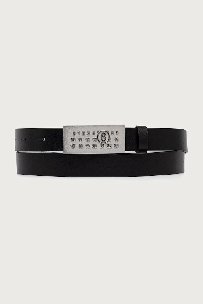 MM6 Maison Margiela reversible belt leather