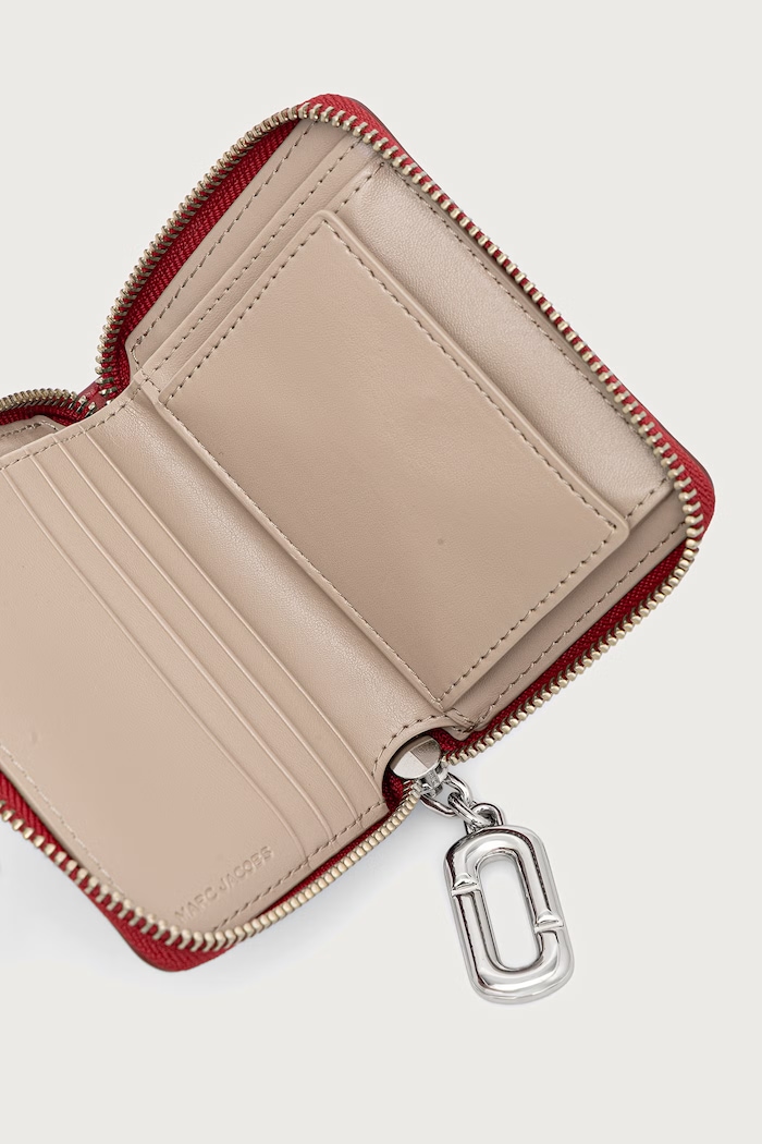 MARC JACOBS SLIM COMPACT WALLET leather Women's — photo 5