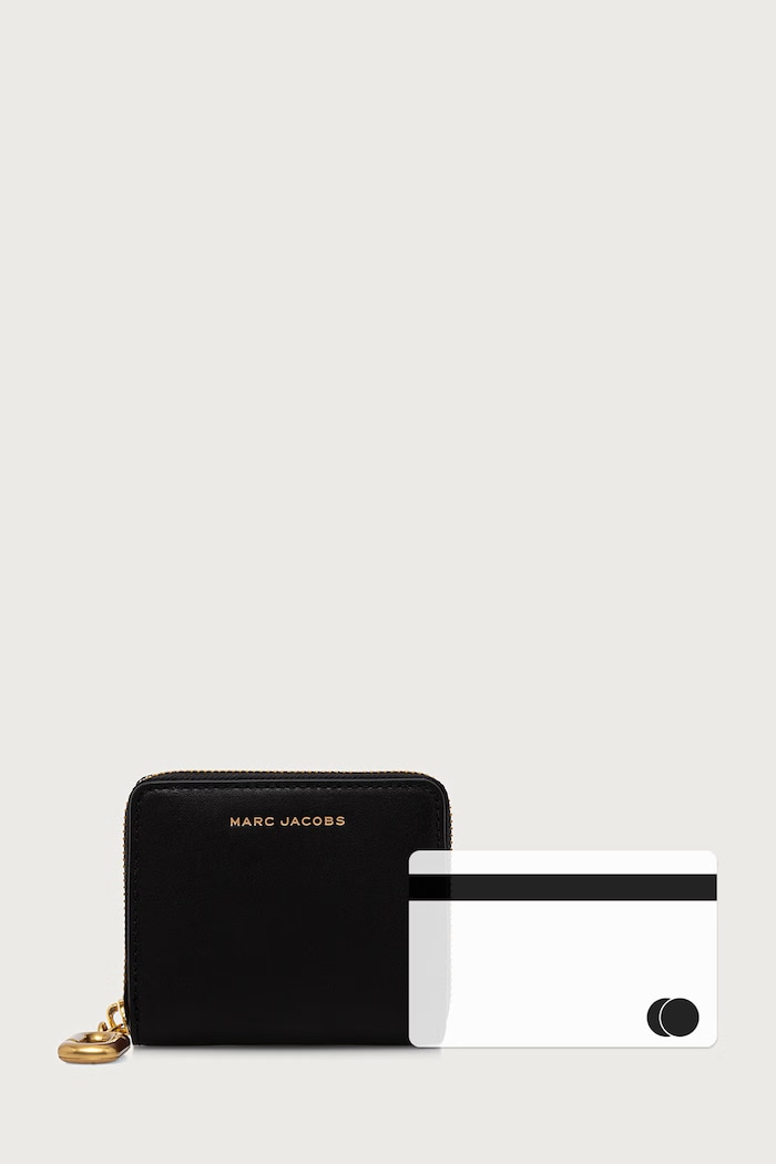 MARC JACOBS SLIM COMPACT WALLET leather Women's — photo 5