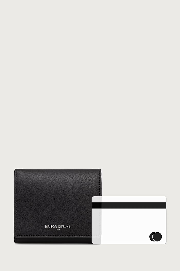 Maison Kitsuné Paris wallet leather Women's — photo 5