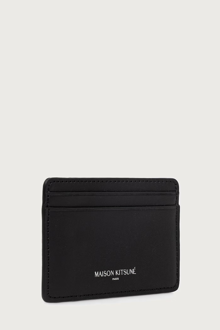 Maison Kitsuné Paris card holder leather — photo 2