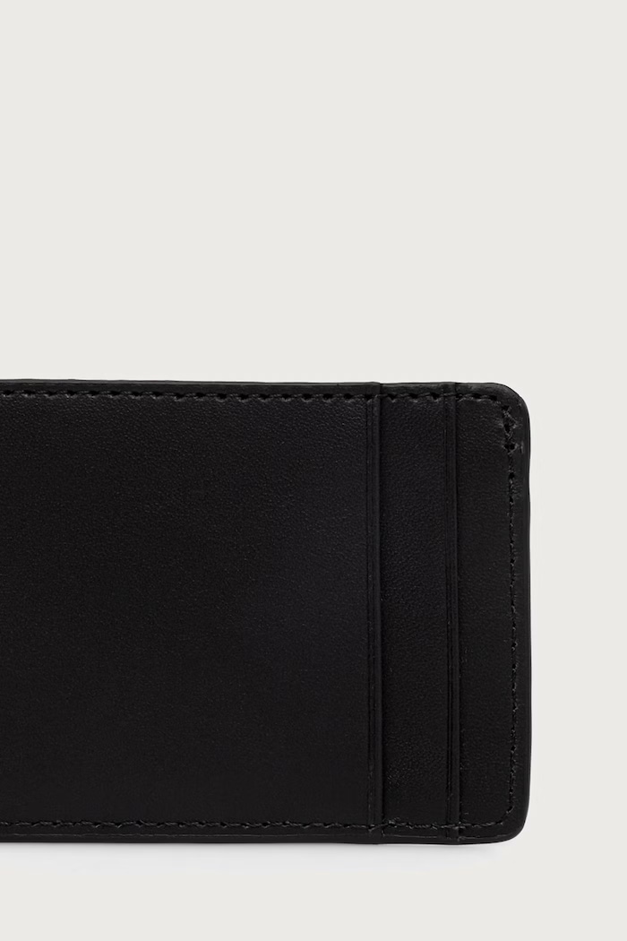 Maison Kitsuné Paris card holder leather — photo 3