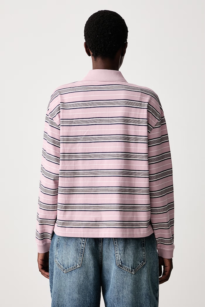 Carhartt WIP longsleeve Women's cotton Bronson Polo — photo 3