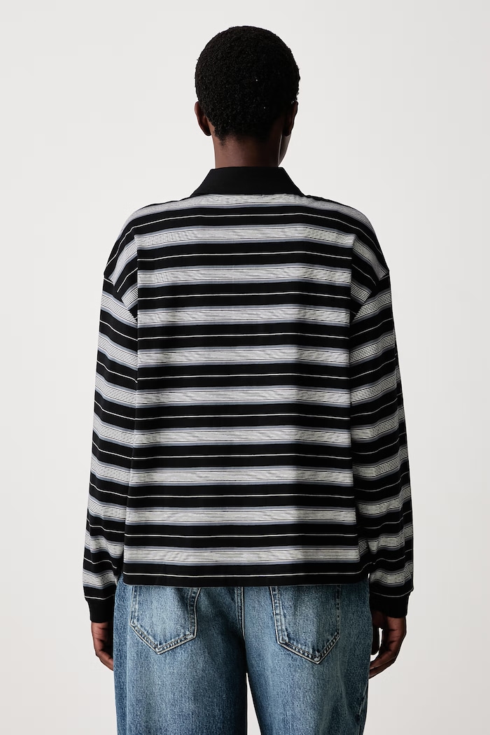 Carhartt WIP longsleeve Women's cotton Bronson Polo — photo 3