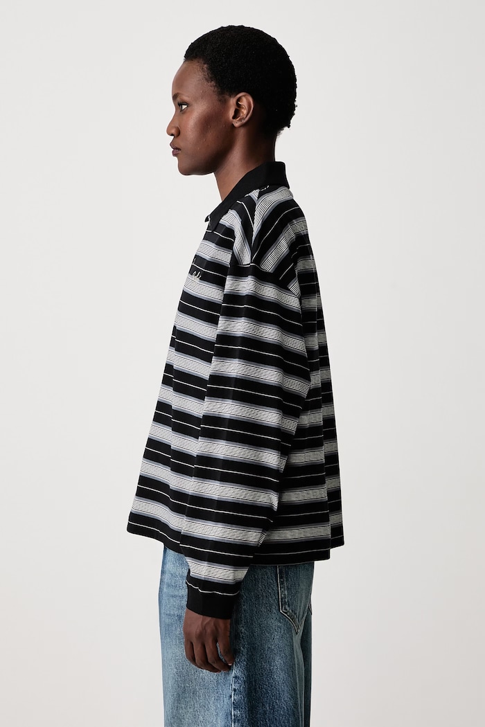 Carhartt WIP longsleeve Women's cotton Bronson Polo — photo 4
