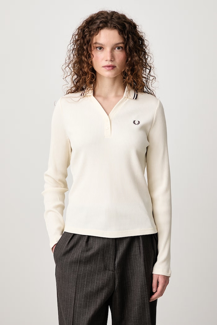 Fred Perry longsleeve with cotton Women's