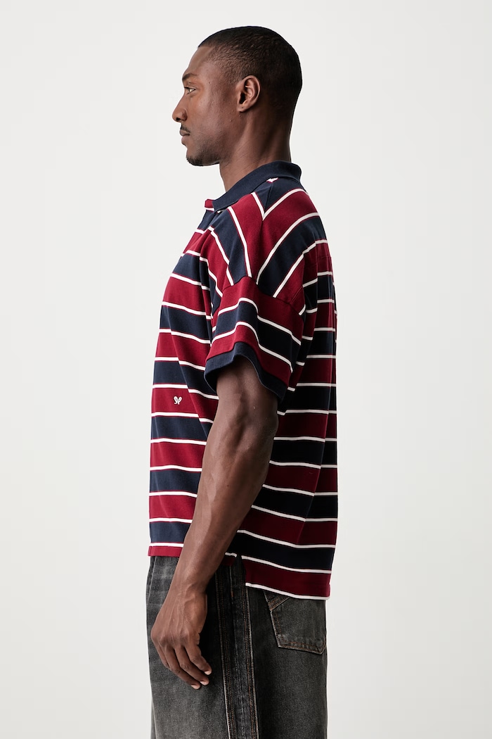 RHUDE polo shirt cotton Men's — photo 4