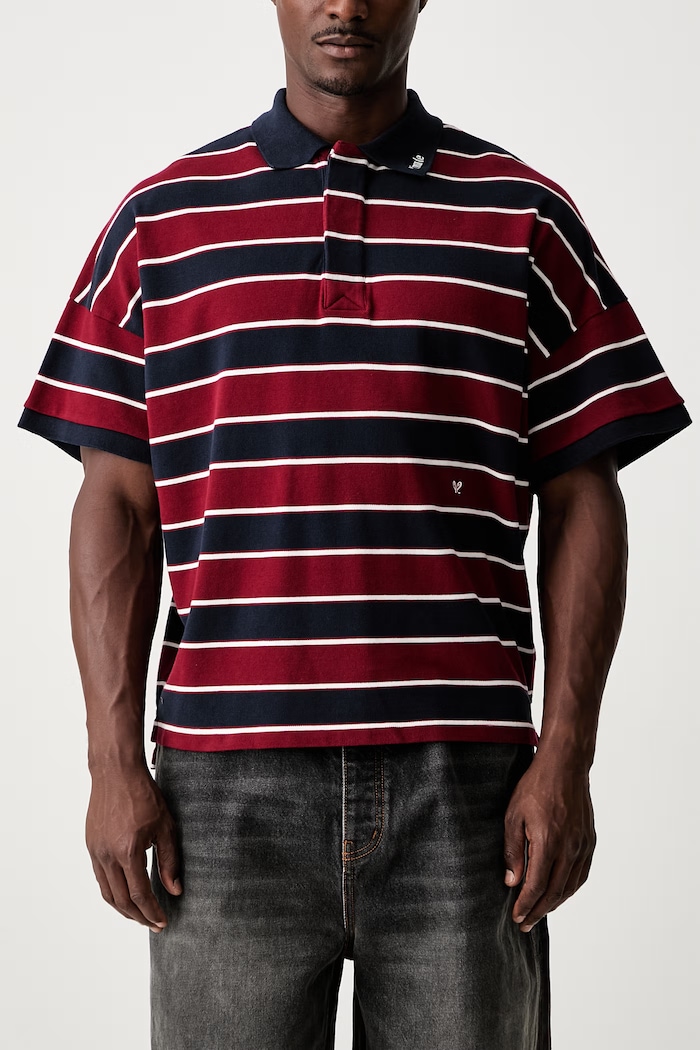 RHUDE polo shirt cotton Men's — photo 5