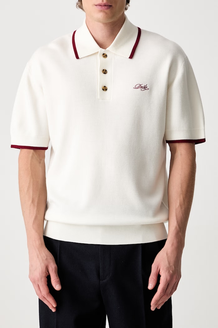 Drôle de Monsieur sweater-style polo shirt wool Men's — photo 5