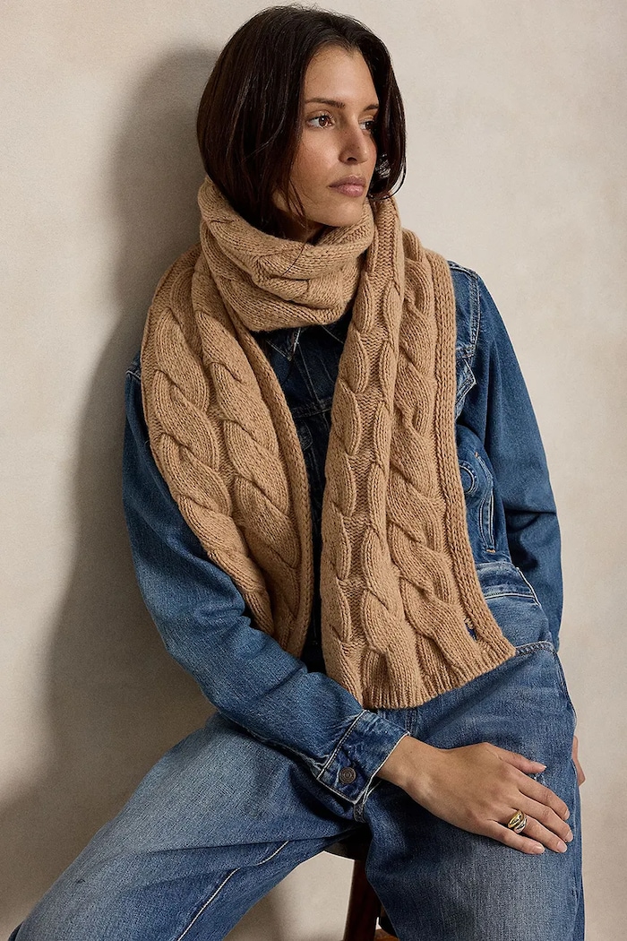 Polo Ralph Lauren scarf wool Women's — photo 4