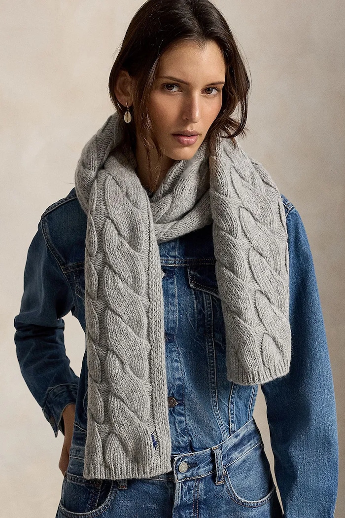 Polo Ralph Lauren scarf wool Women's — photo 4