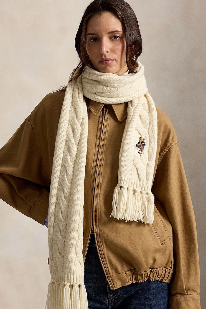 Polo Ralph Lauren scarf with wool Women's — photo 4