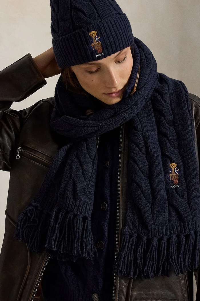 Polo Ralph Lauren scarf with wool Women's — photo 4