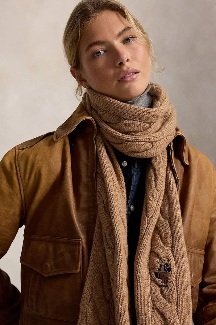 Polo Ralph Lauren scarf with wool Women's — photo 5
