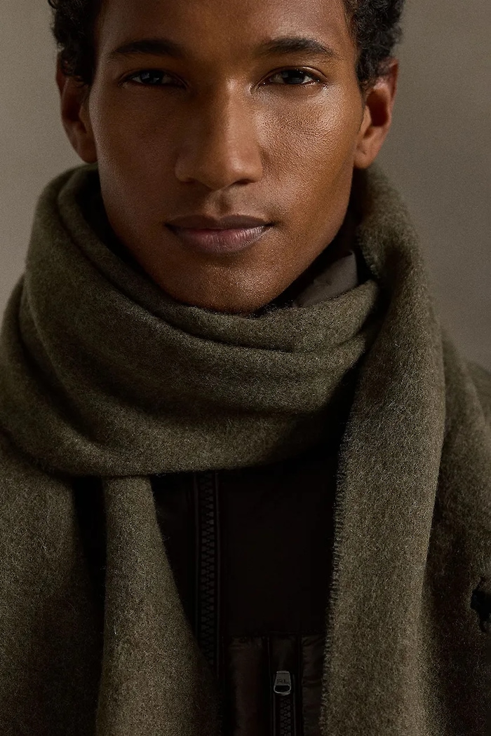 Polo Ralph Lauren scarf with wool Men's — photo 3