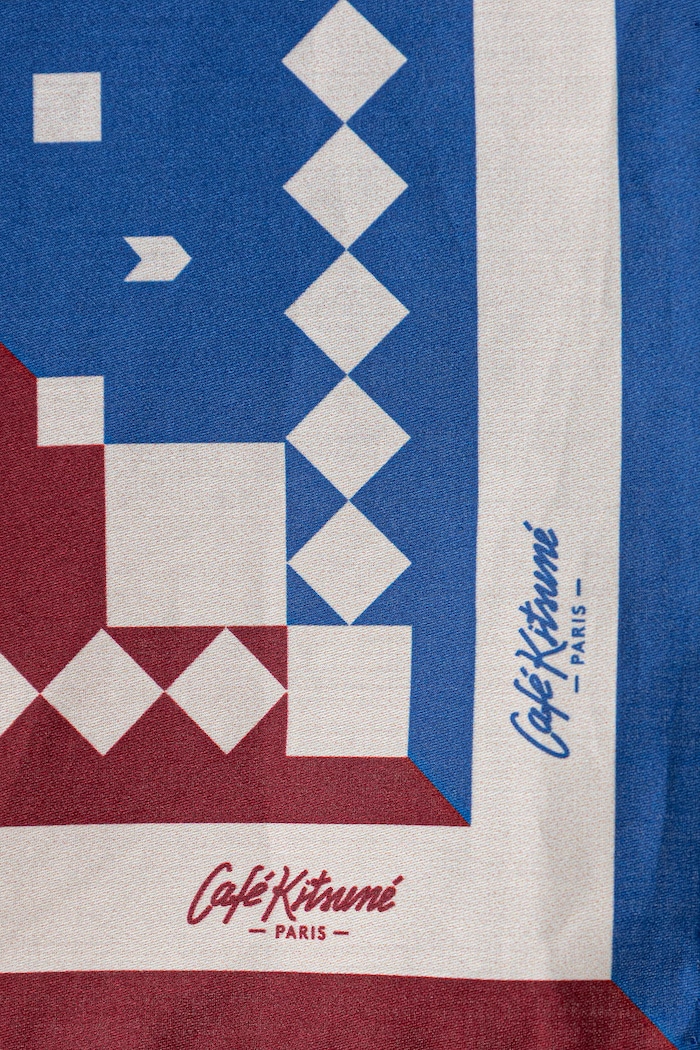 Café Kitsuné Bandana neck scarf cotton — photo 2